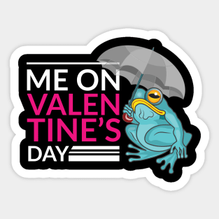 Me on valentine's Sticker